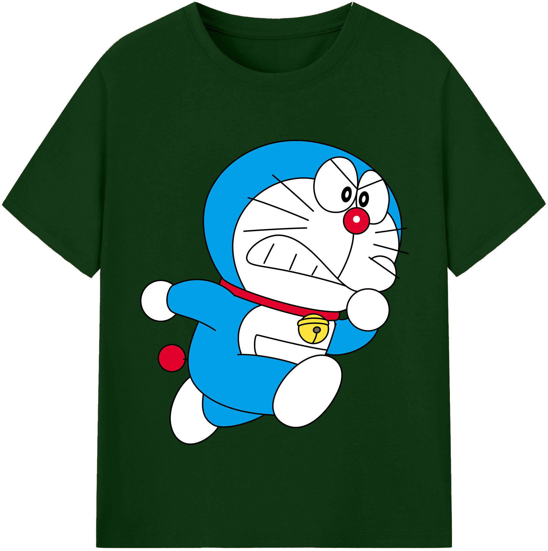 （画像用） ドラえもん Doraemon 綿100％半袖Tシャツ（フロントプリント）